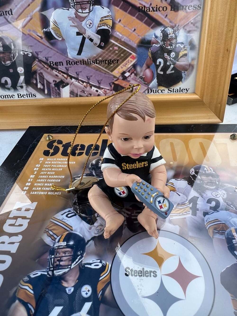 NFL Pittsburgh Steelers Game Changer Ornament Born To Be A Steelers Fan